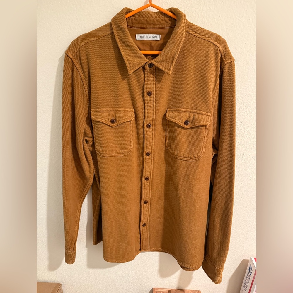 Outerknown Men's Blanket Shirt-XL